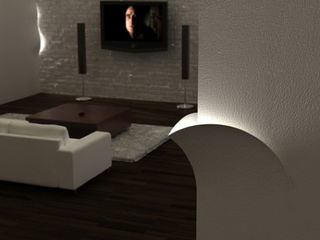 Illustration for article titled Torn Disguised Lighting Looks Like Slits into Parallel LED Universe